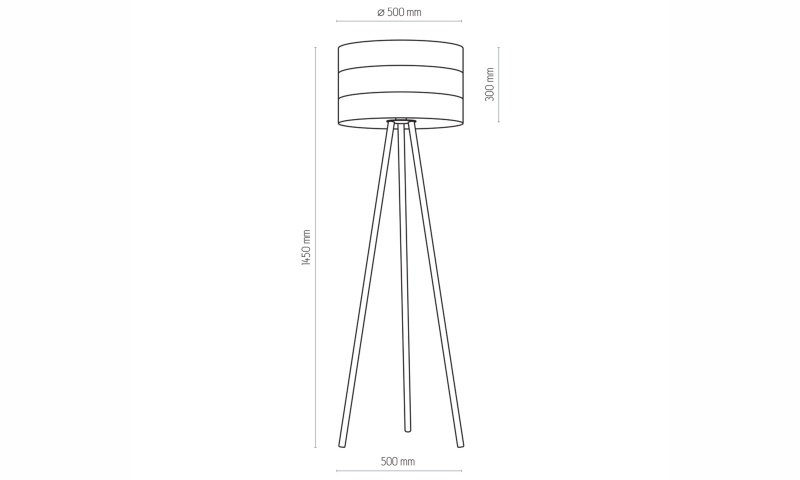 Stojací lampa - TAGO 5053